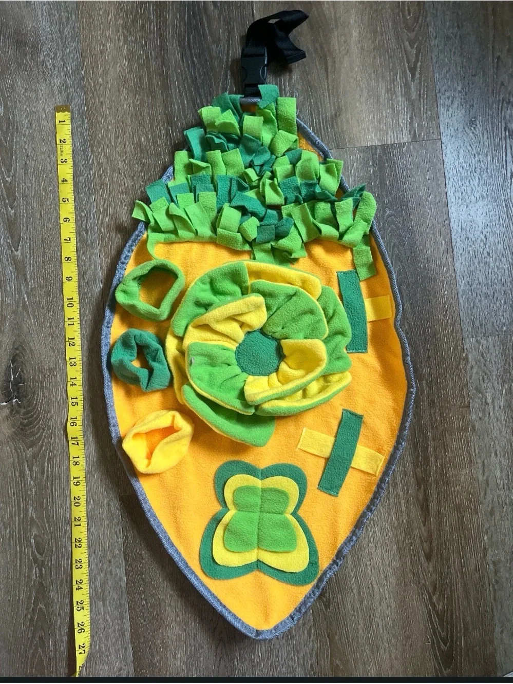 New Snuffle Mat for Dogs - Yellow & Green
